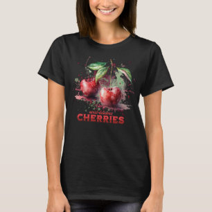 Vattenfärgskörsbär T Shirt