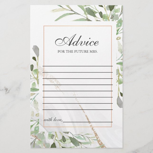 Vattenfärgskort (Framsida)