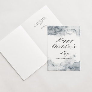 vattenfärgskort stänk lycklig mors dag kort