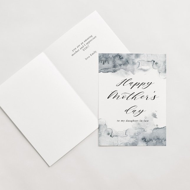 vattenfärgskort stänk lycklig mors dag kort (Skapare uppladdad)