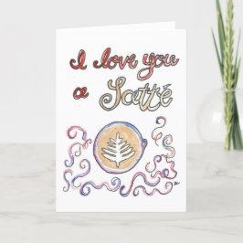 Vattenfärgskort Tack Kort