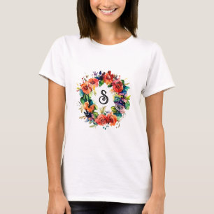 Vattenfärgskrans T Shirt