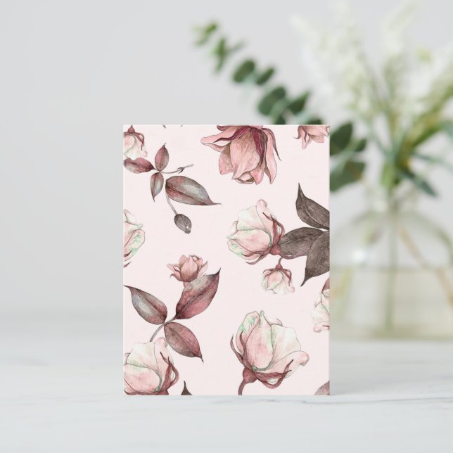 Vattenfärgslådor 11 vykort (Stående Fram)