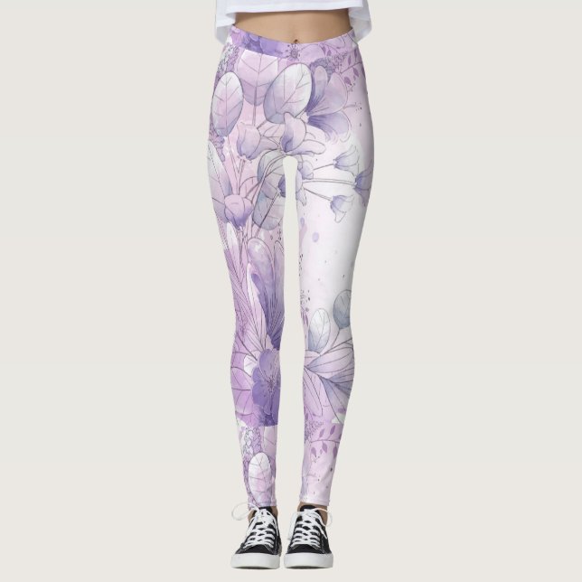 Vattenfärgslådor Leggings (Framsida)