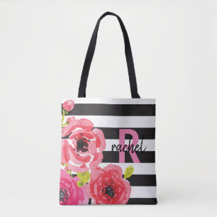 Vattenfärgslådor Rosa & Rand Monogrammat Tygkasse