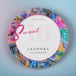 Vattenfärgslådor, Sweet sixteen 16 Rosa