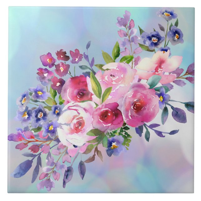 Vattenfärgslådor Underlägg keramiska plattor för H (Framsidan)