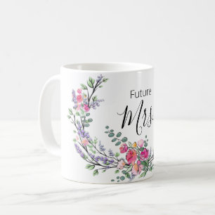 Vattenfärgslavender eucalyptus Rosa Vild Ro Kaffemugg