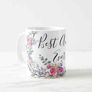 Vattenfärgslavender eucalyptus Rosa Vild Ro Moster Kaffemugg