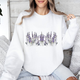 Vattenfärgslavender Flowers T Shirt