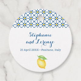 Vattenfärgslemon för medelvattenpanel gåvor etiketter