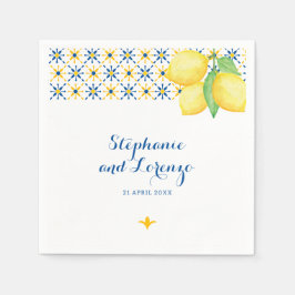 Vattenfärgslemonger för medelvattenpanel pappersservett