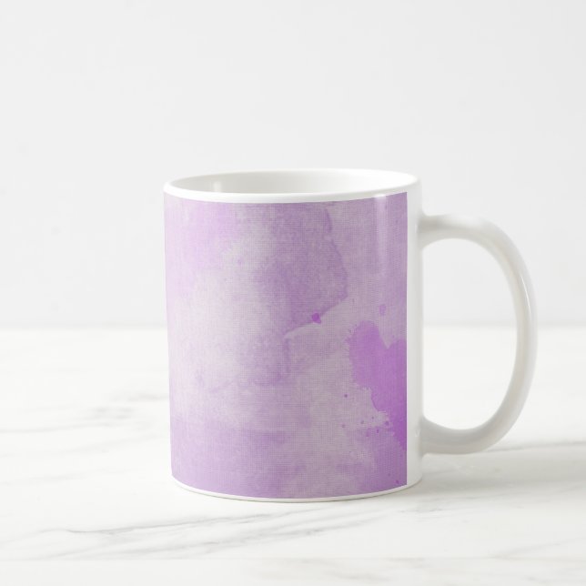 VattenfärgsLila Kaffemugg (Höger)