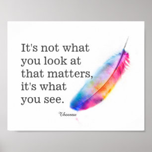 vattenfärgsludd för inspirationstoriktcitattecken poster