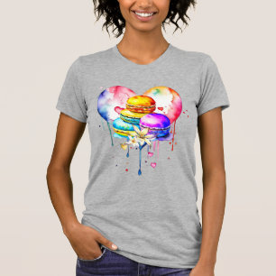 Vattenfärgsmakaroner T Shirt