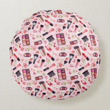 VattenfärgsMakeup Mönster med feminin Charm