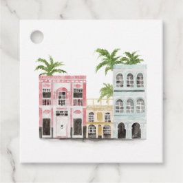 Vattenfärgsmål Kuba-mål Gåvor Etiketter