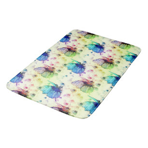 Vattenfärgsmattor Bath Mat Badrumsmatta