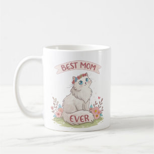 vattenfärgsmedelkatt bäst mamma någonsin mors dag kaffemugg