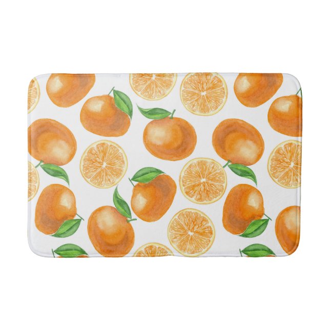 Vattenfärgsnärtningar Badrumsmatta (Framsidan)