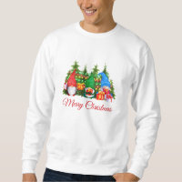 Vattenfärgsnomer Röda God jul