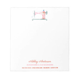 Vattenfärgsnoter för havsbottnen Maskin Anteckningsblock