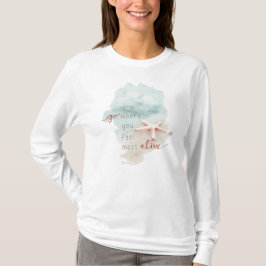 Vattenfärgsoffert för skarpsill t shirt