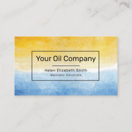 Vattenfärgsolja Sea & Sol Ligcape Essential Oils Visitkort