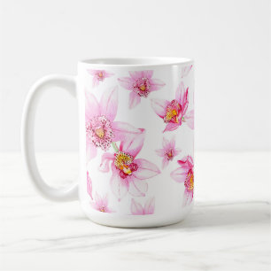 Vattenfärgsordning - Orchds design 15 Kaffemugg