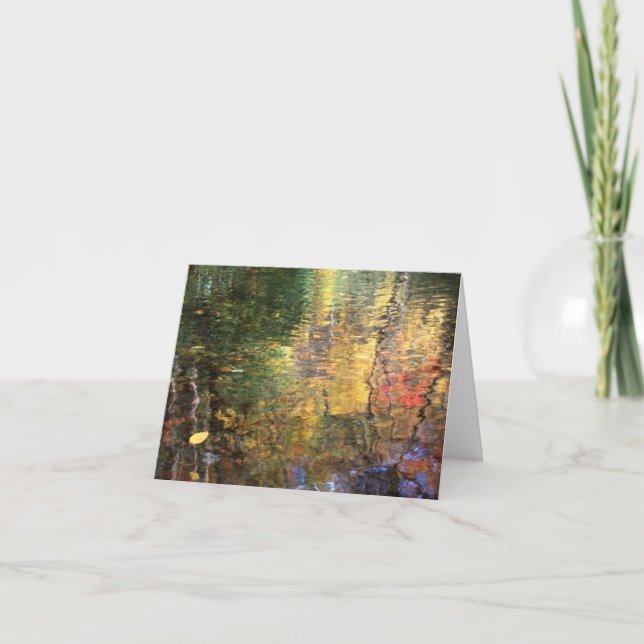 Vattenfärgspaltkort Kort (Framsida)