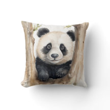 Vattenfärgspanda Bear