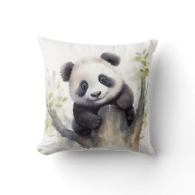 Vattenfärgspanda Bear
