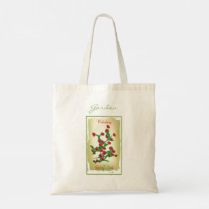 Vattenfärgspånet Winterberry Gren Seed Packet Tygkasse