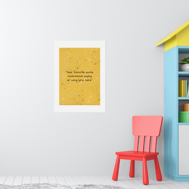 Vattenfärgspapper Struktur Bakgrund Poster (Barnkammare 1)