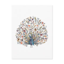 VattenfärgsPeacock
