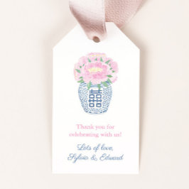 Vattenfärgspennor i Ginger Burk Möhippa Presentetikett