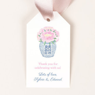 Vattenfärgspennor i Ginger Burk Möhippa Presentetikett