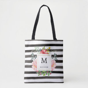 Vattenfärgspennor med Black Rand och Monogram Tygkasse
