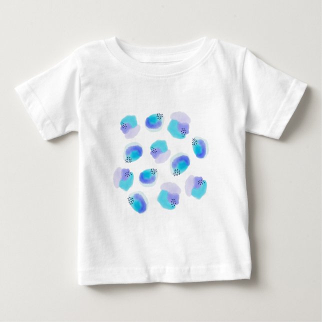 Vattenfärgspenslar T Shirt (Framsida)