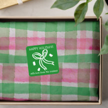 Vattenfärgspets, handritad Modern Rustic Preppy
