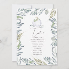 Vattenfärgsplan Grönt Löv Bröllop Seaterfärgsplan  Inbjudningar