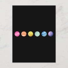 Vattenfärgsplan - regnbåge