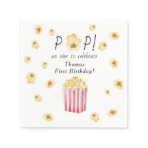Vattenfärgspopcorn Barnkalas