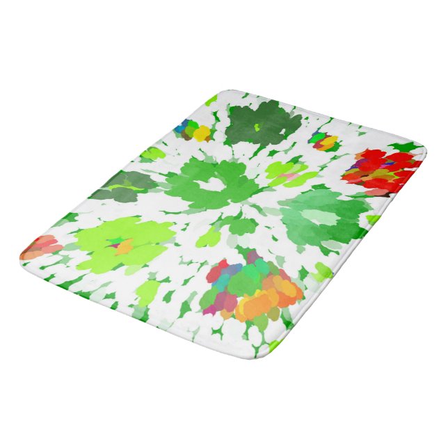 Vattenfärgspopup-bild Badrumsmatta (Vinklad)