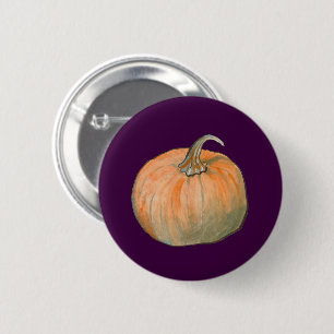 Vattenfärgspumpkin Knapp