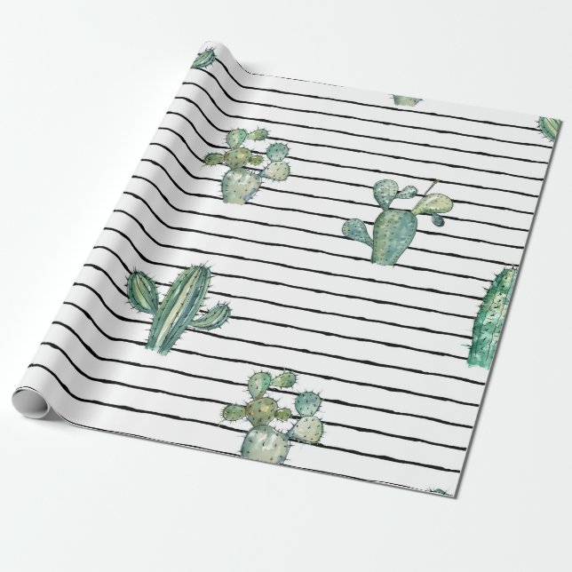 Vattenfärgsräknare utan mönster presentpapper (Utrullad)