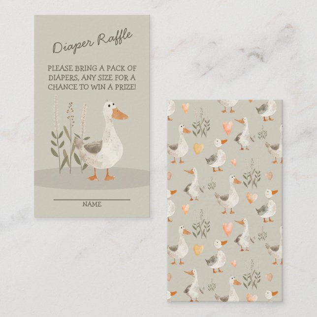 Vattenfärgsrännglor, hårbotten - Kortet för hölje Tilläggskort (Fram/baksida)