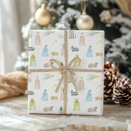 Vattenfärgsrealitet - jul presentpapper