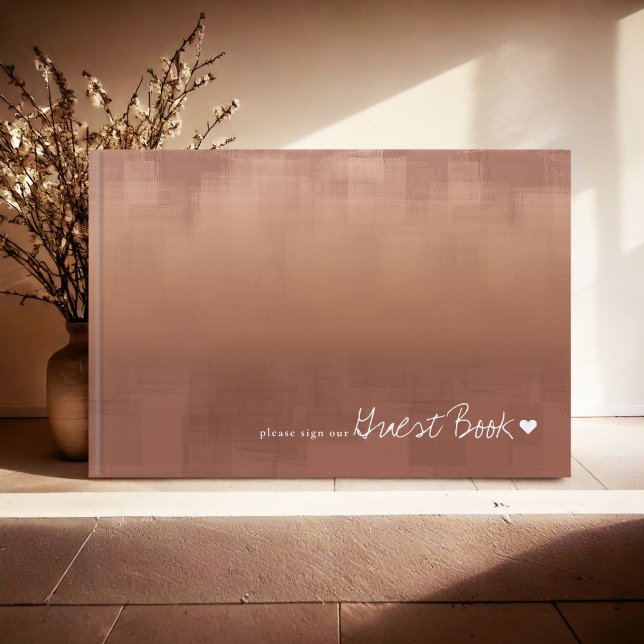 Vattenfärgsreflektioner Bröllop Clay ID774 Gästböcker (Skapare uppladdad)