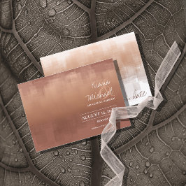 Vattenfärgsreflektioner Bröllop Clay ID774 Spara Datumet